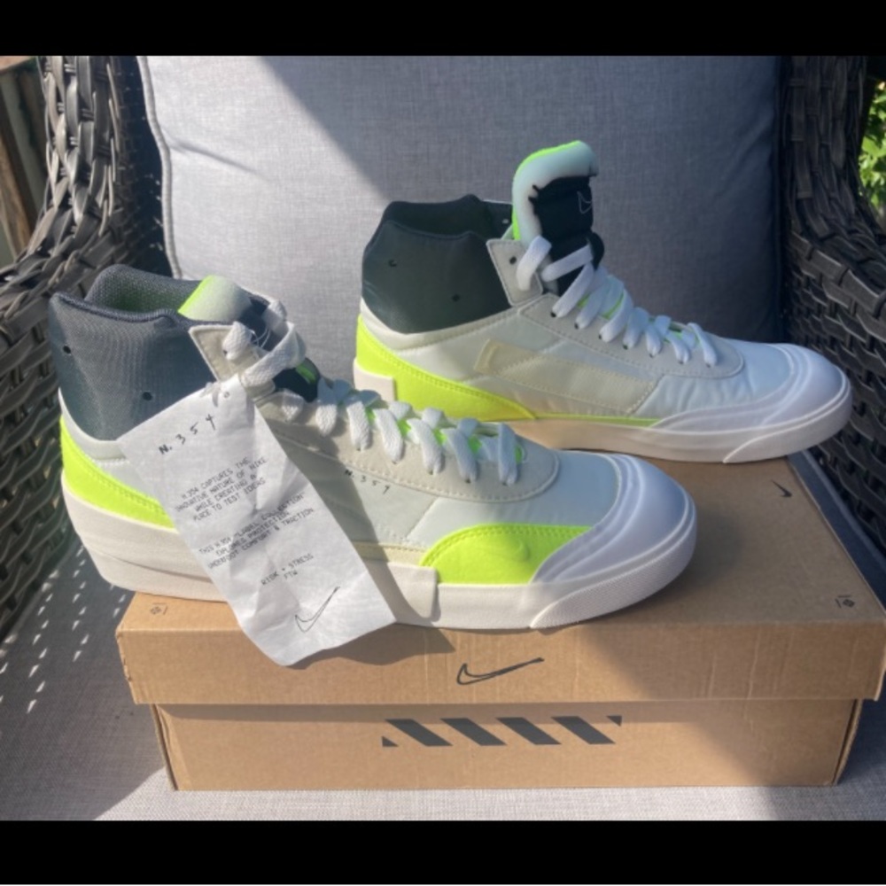 NIB Nike Drop Type Mid 'Alabaster' Nike sneakers Men Size 8.5